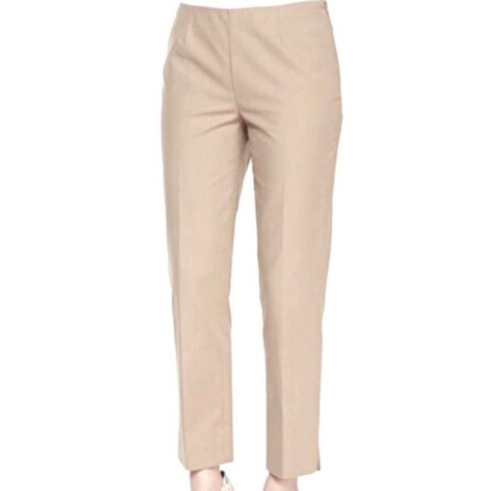 Lafayette 148 New York beige dressy trouser pants